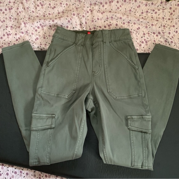 NWOT Spanx ankle cargo pant tight leggings size Small - Picture 10 of 11